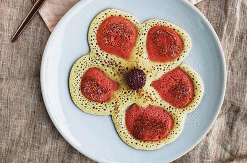 Les crêpes fleurettes