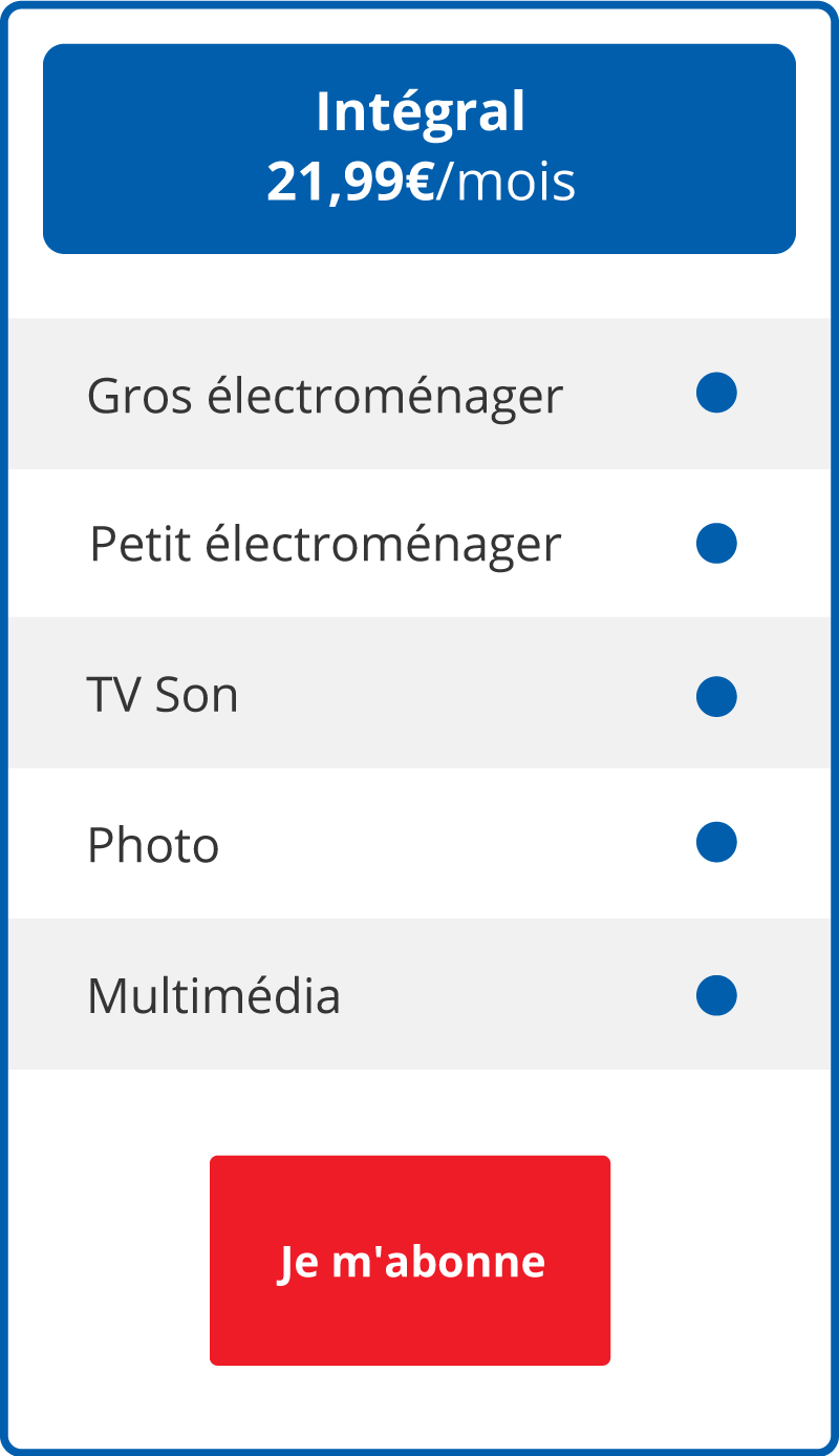 Darty Max, toutes vos réparations électroménager garanties